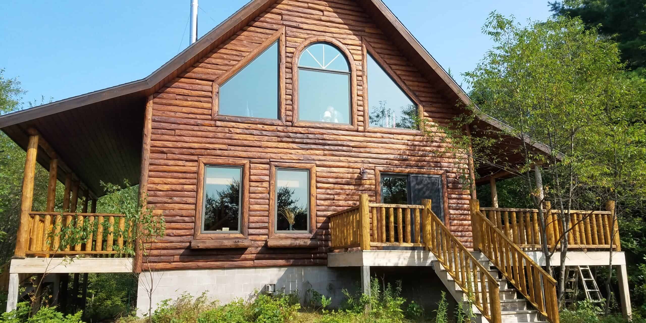 New Log Home Construction